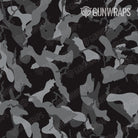 AR 15 Ragged Midnight Camo Gun Skin Pattern