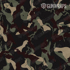 AR 15 Mag Well Ragged Militant Blood Camo Gun Skin Pattern