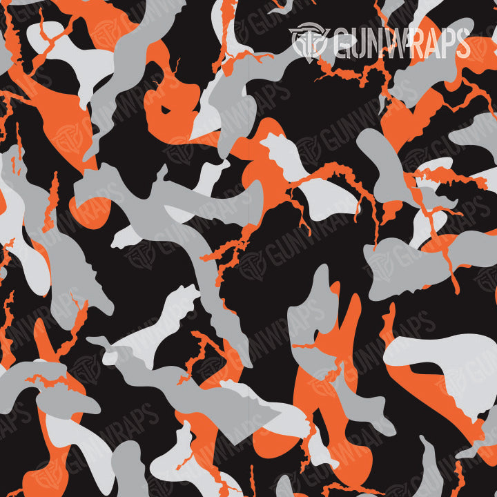 Binocular Ragged Orange Tiger Camo Gear Skin Pattern