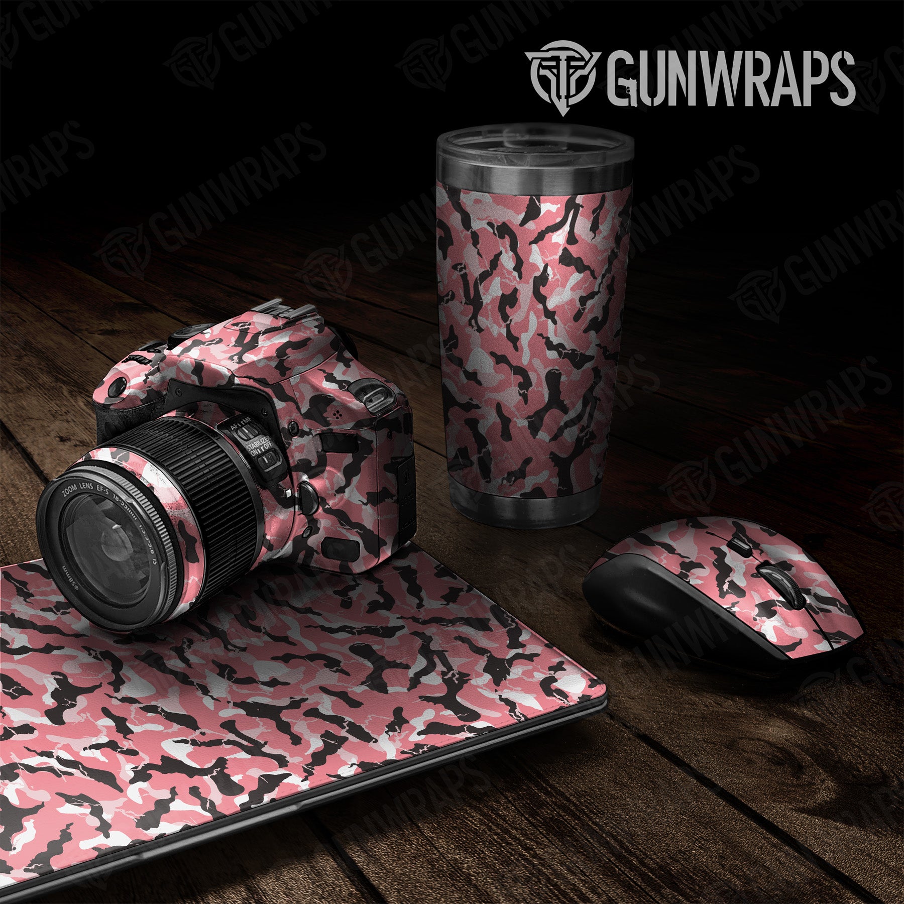 Ragged Pink Camo Universal Sheet 