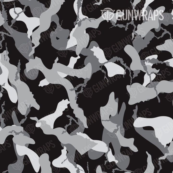 AR 15 Ragged Urban Night Camo Gun Skin Pattern