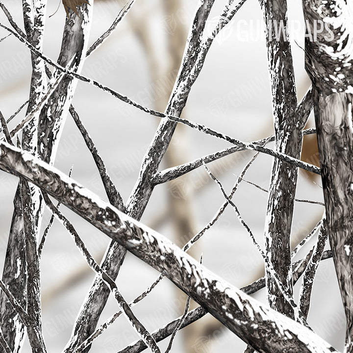 Shotgun Nature Snowstorm Camo Gun Skin Pattern