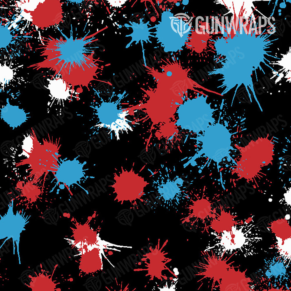 Universal Sheet Paintball America Gun Skin Pattern