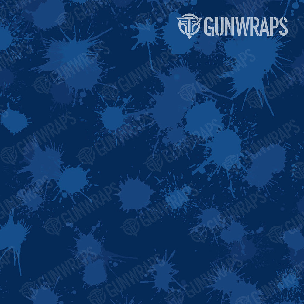 AR 15 Mag Paintball Elite Blue Gun Skin Pattern