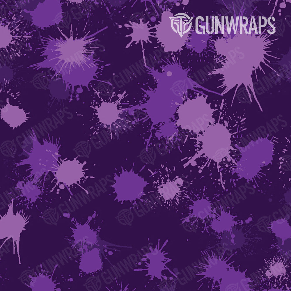 Universal Sheet Paintball Elite Purple Gun Skin Pattern