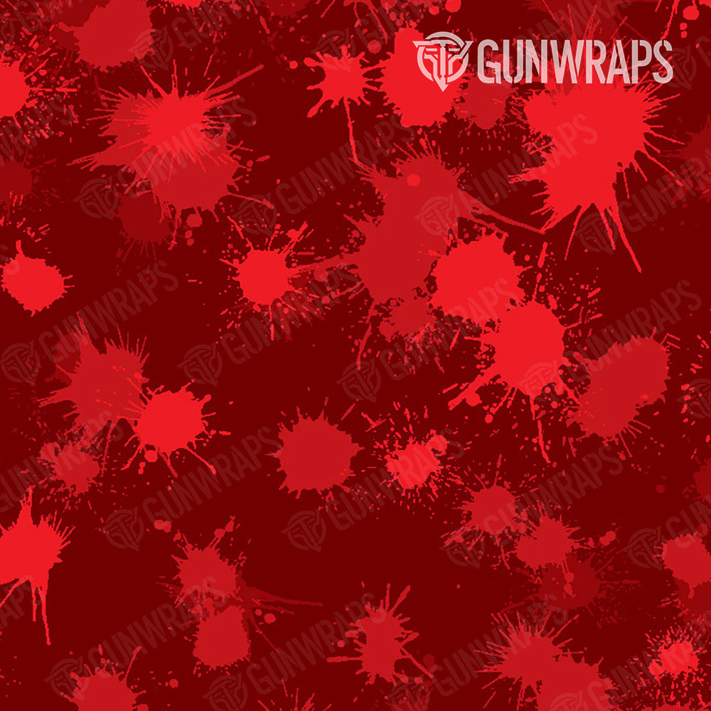 AR 15 Mag Paintball Elite Red Gun Skin Pattern