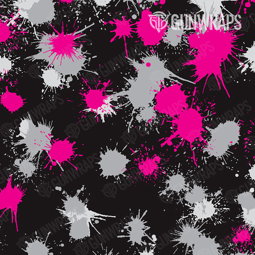 AK 47 Mag Paintball Magenta Tiger Gun Skin Pattern