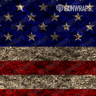 AR 15 Patriotic American Flag Gun Skin Pattern