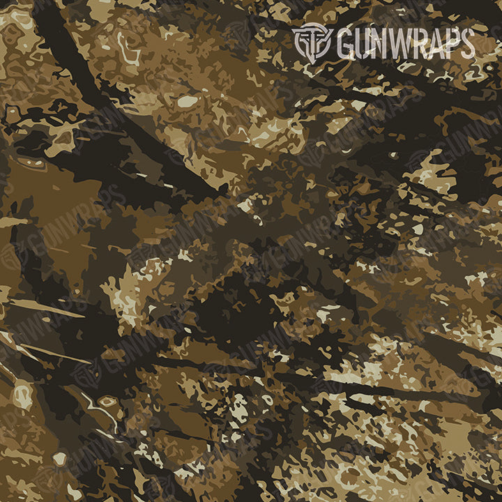 AR 15 Mag Well RELV Harvester Camo Gun Skin Pattern Film