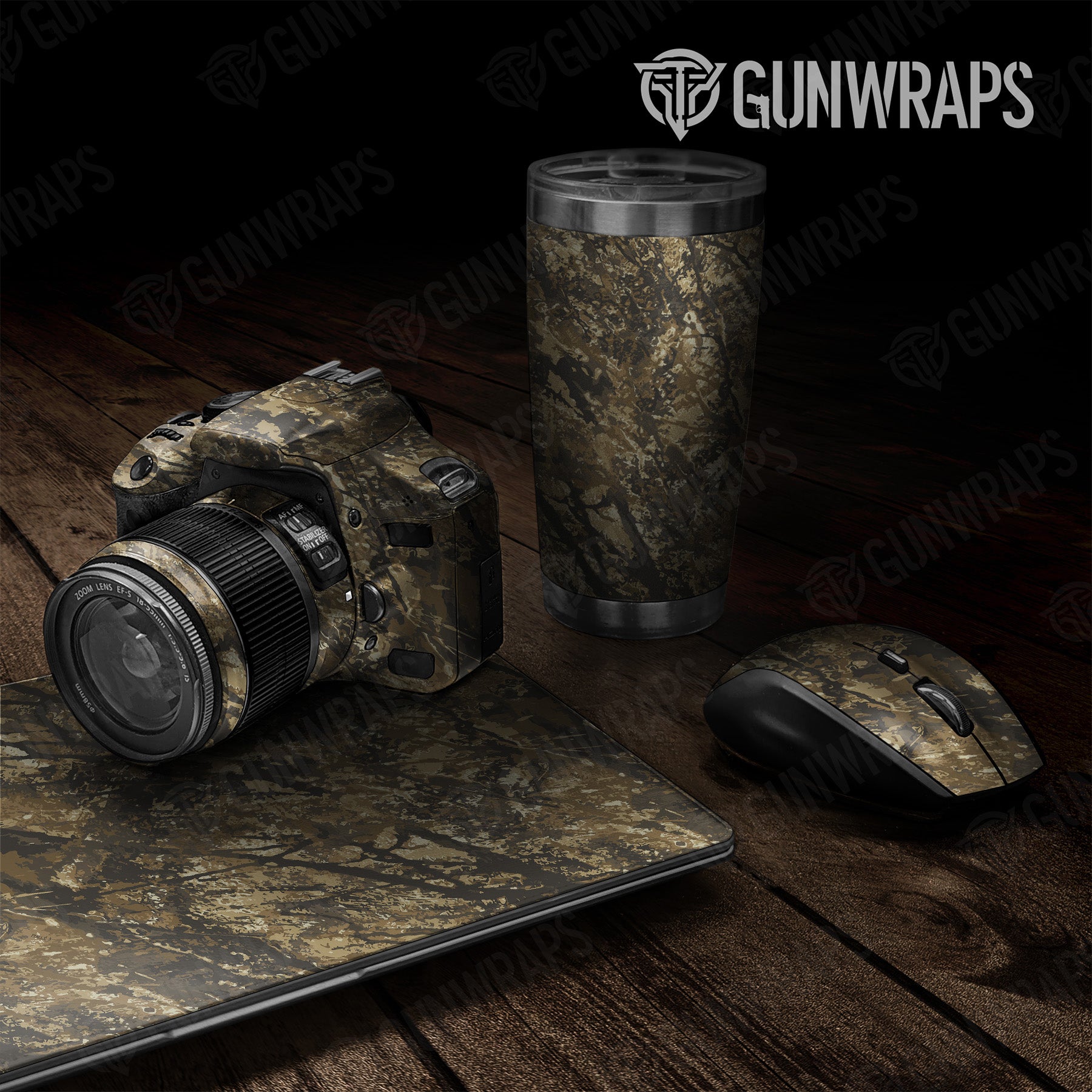 Universal Sheet RELV Harvester Camo Gear Skin Vinyl Wrap Film