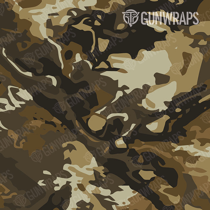 AR 15 Mag & Mag Well RELV X3 Harvester Camo Gun Skin Pattern Film