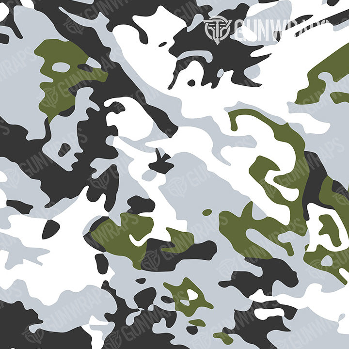 AR 15 Mag RELV X3 Timber Wolf Camo Gun Skin Pattern Film