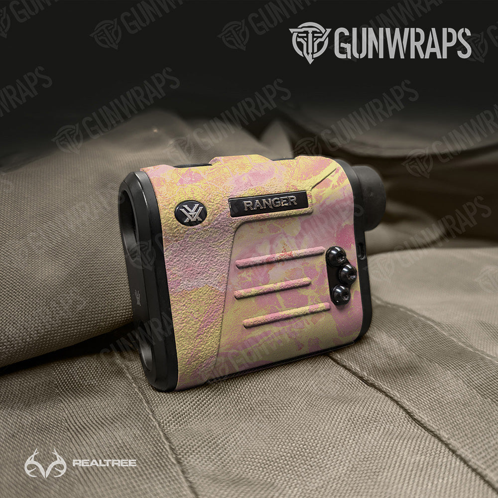 Rangefinder Realtree WAV3 Strawberry Lemonade Camo Gun Skin Vinyl Wrap