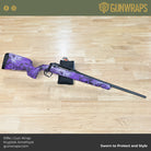 rifle amethyst camo wrap