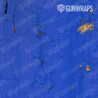 Shotgun Rust 3D Royal Blue Gun Skin Pattern