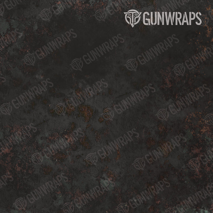 Tactical Rust Black Gun Skin Pattern