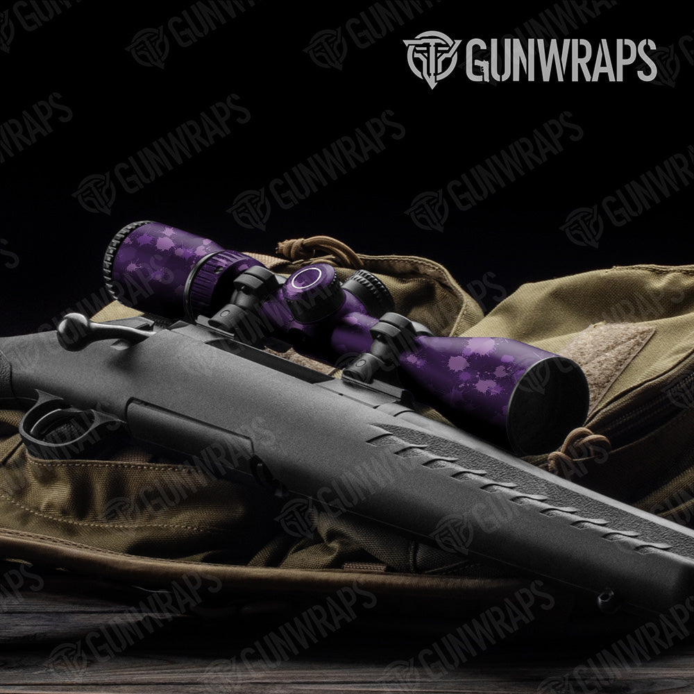 Scope Paintball Elite Purple Gear Skin Vinyl Wrap