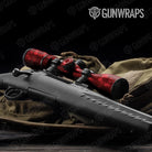 Scope Paintball Elite Red Gear Skin Vinyl Wrap