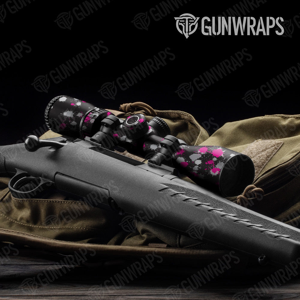 Scope Paintball Magenta Tiger Gear Skin Vinyl Wrap