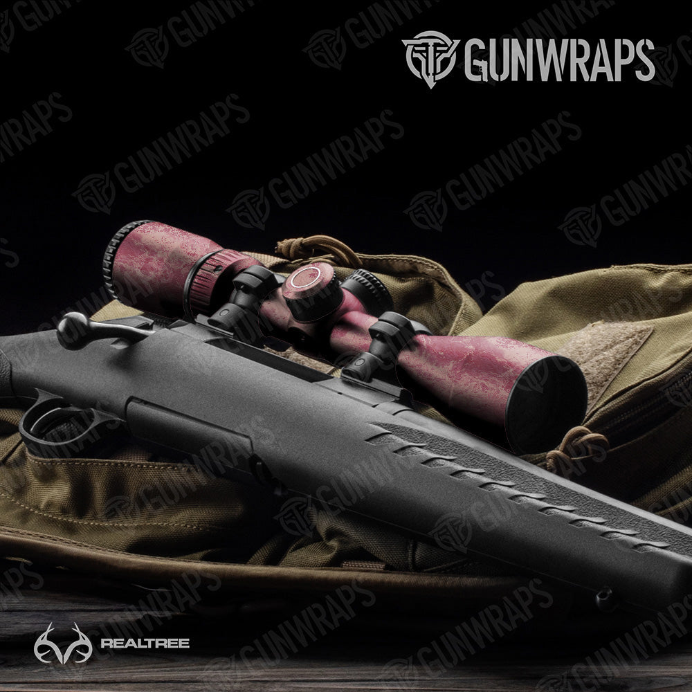 Scope Realtree XTREME Coral Camo Gun Skin Vinyl Wrap