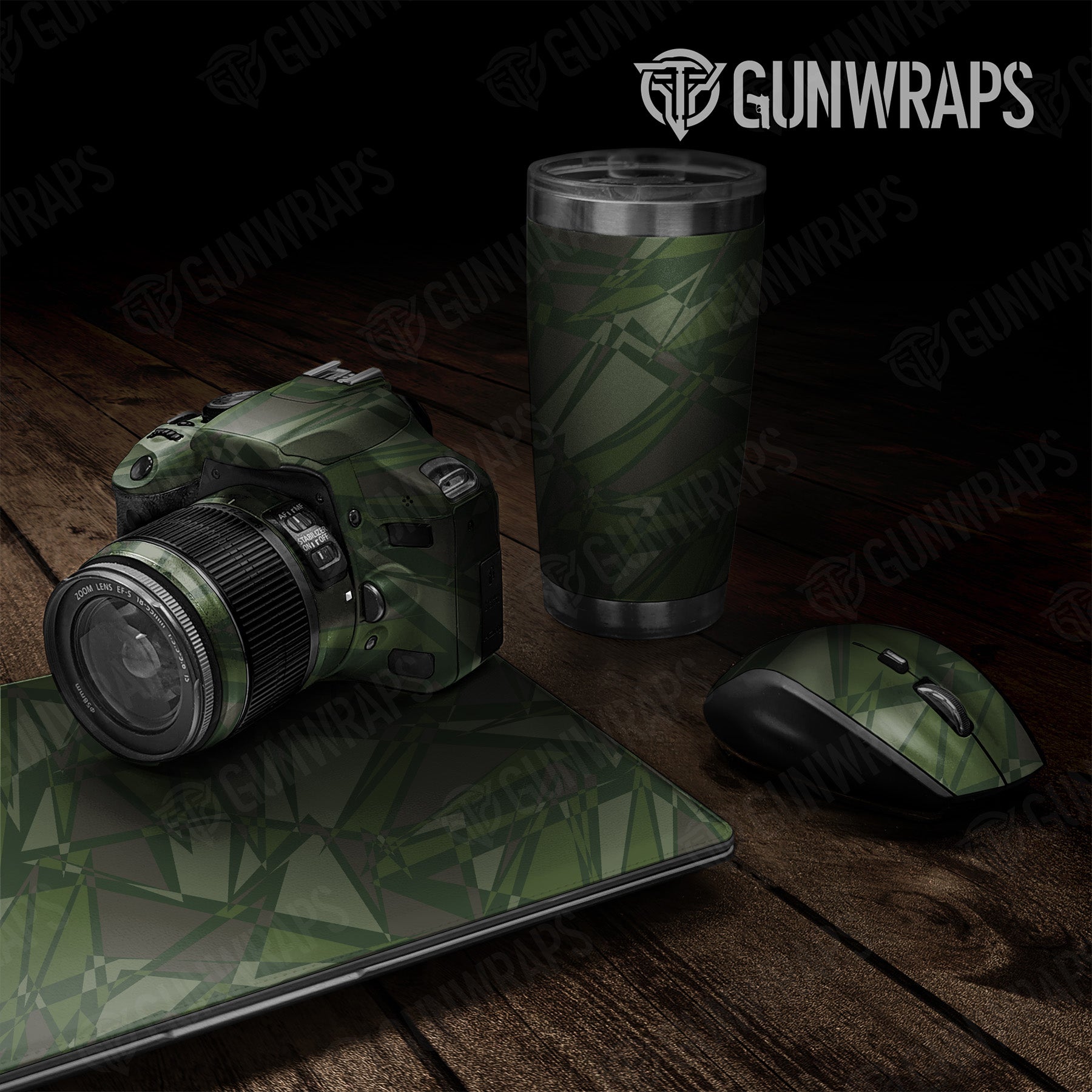 Sharp Army Dark Green Camo Universal Sheet 