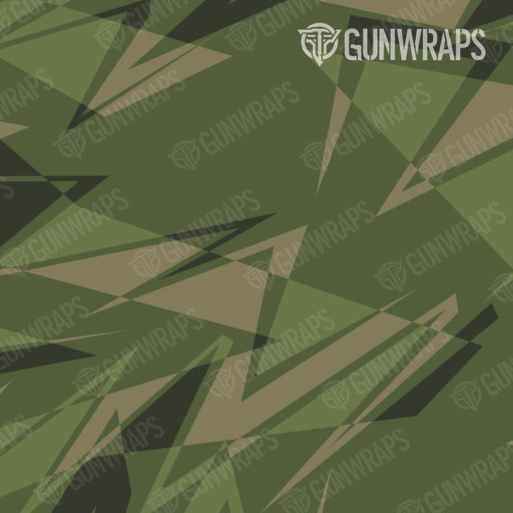 Binocular Sharp Army Green Camo Gear Skin Pattern