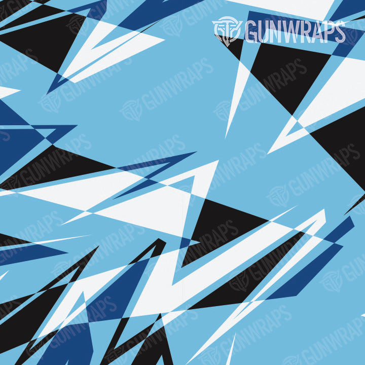 Knife Sharp Baby Blue Camo Gear Skin Pattern