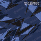 Knife Sharp Blue Midnight Camo Gear Skin Pattern