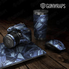 Sharp Blue Urban Night Camo Universal Sheet 