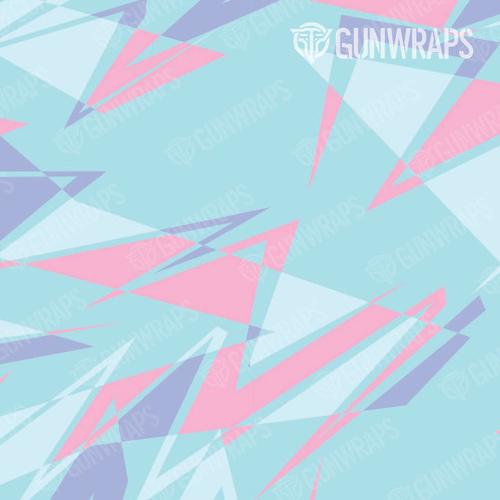 AR 15 Sharp Cotton Candy Camo Gun Skin Pattern