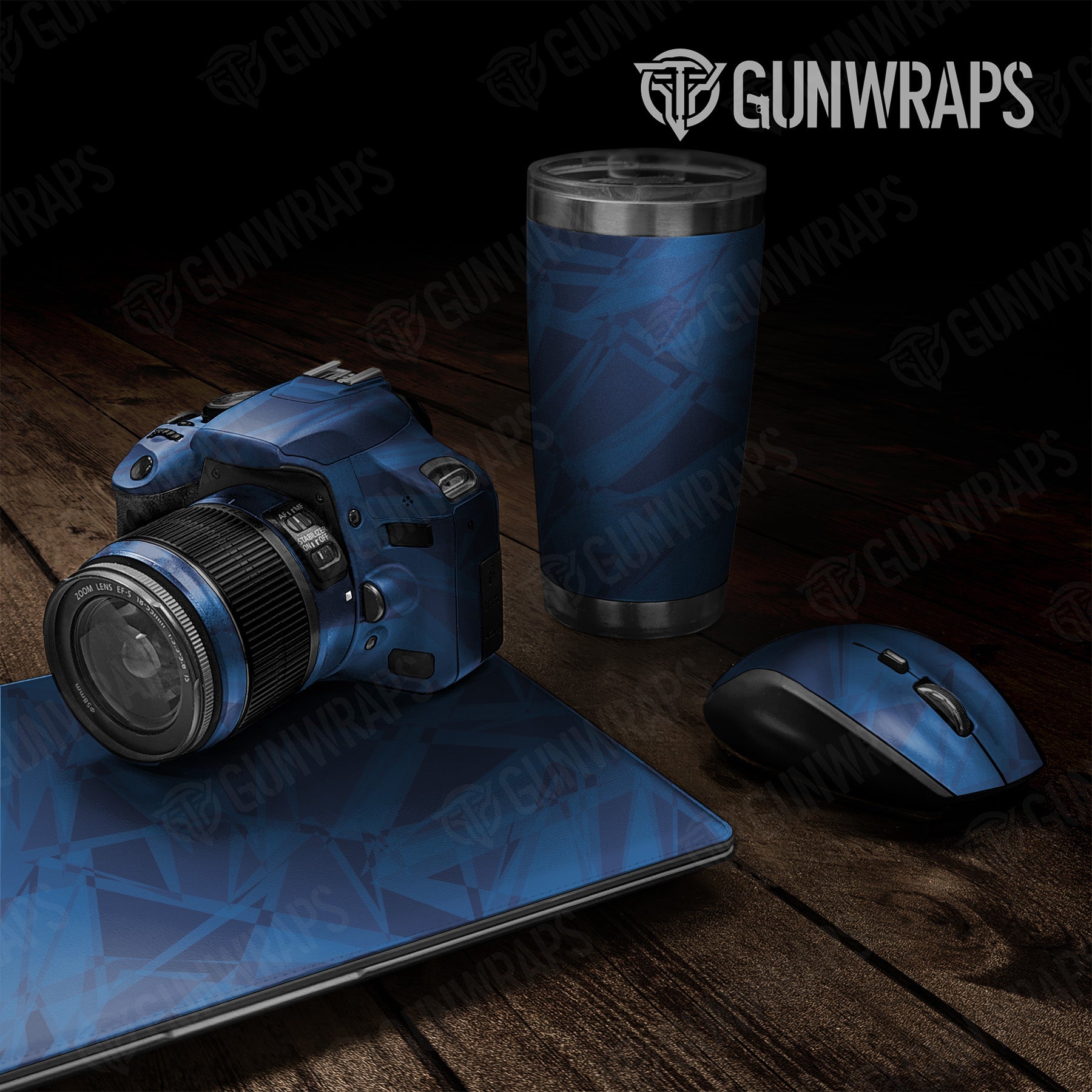 Sharp Elite Blue Camo Universal Sheet 