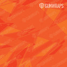 AR 15 Sharp Elite Orange Camo Gun Skin Pattern