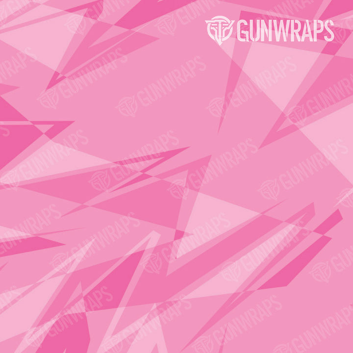 AR 15 Mag Well Sharp Elite Pink Camo Gun Skin Pattern