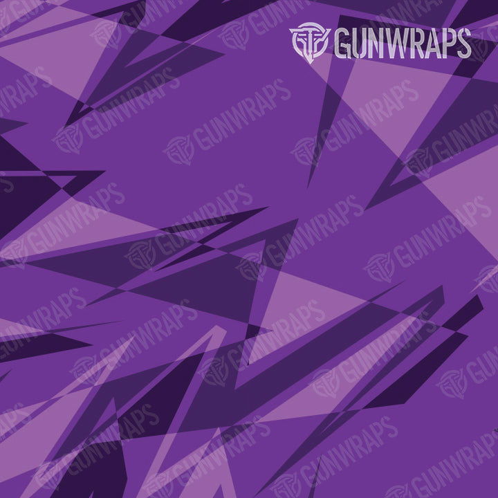 AR 15 Sharp Elite Purple Camo Gun Skin Pattern