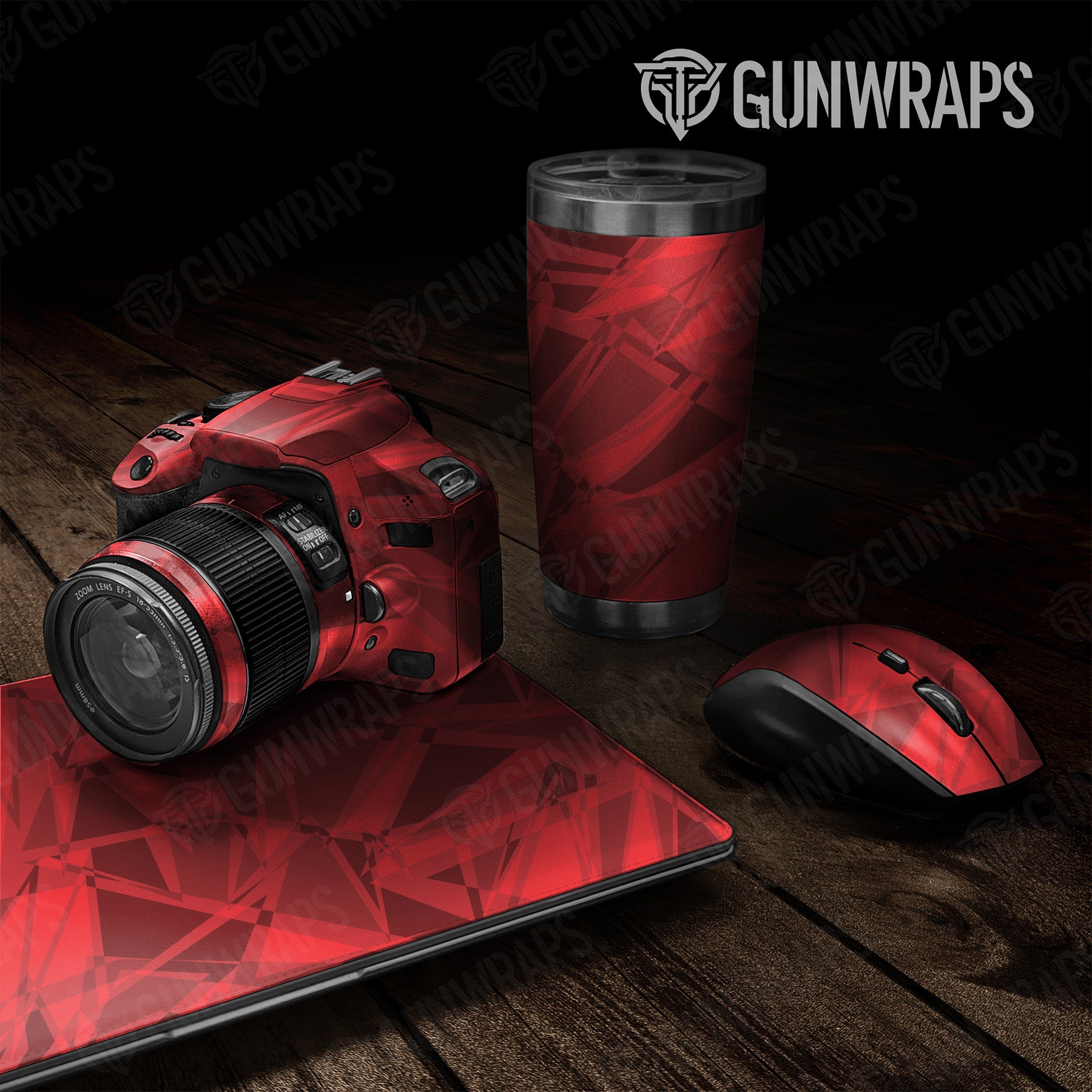 Sharp Elite Red Camo Universal Sheet 