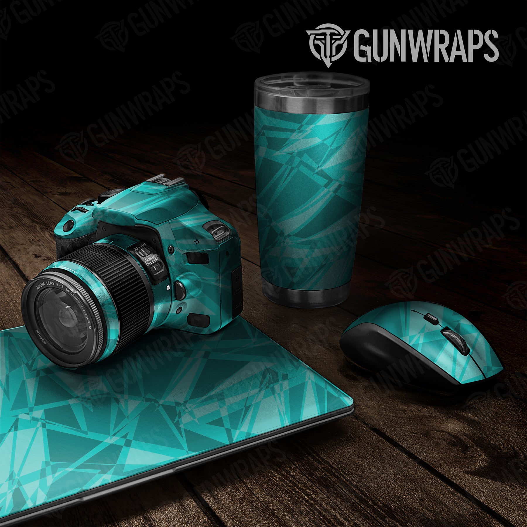 Sharp Elite Tiffany Blue Camo Universal Sheet 