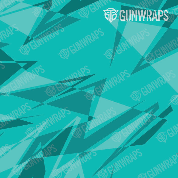 Universal Sheet Sharp Elite Tiffany Blue Camo Gun Skin Pattern