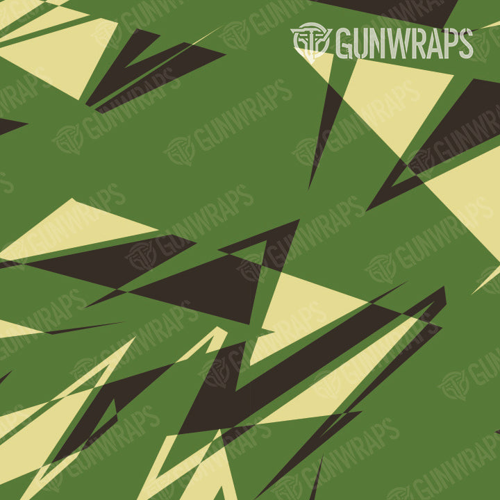 AR 15 Sharp Jungle Camo Gun Skin Pattern