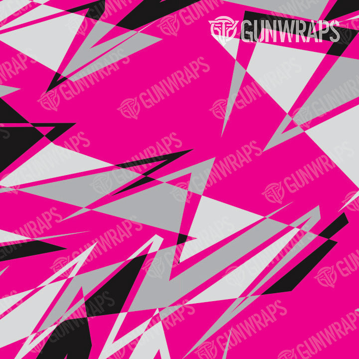 AR 15 Sharp Magenta Tiger Camo Gun Skin Pattern