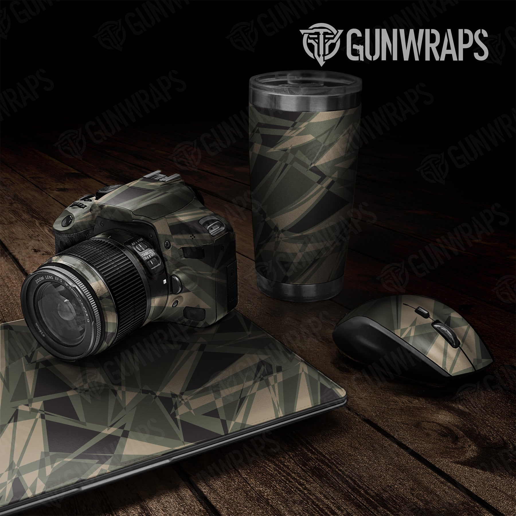 Sharp Militant Green Camo Universal Sheet 