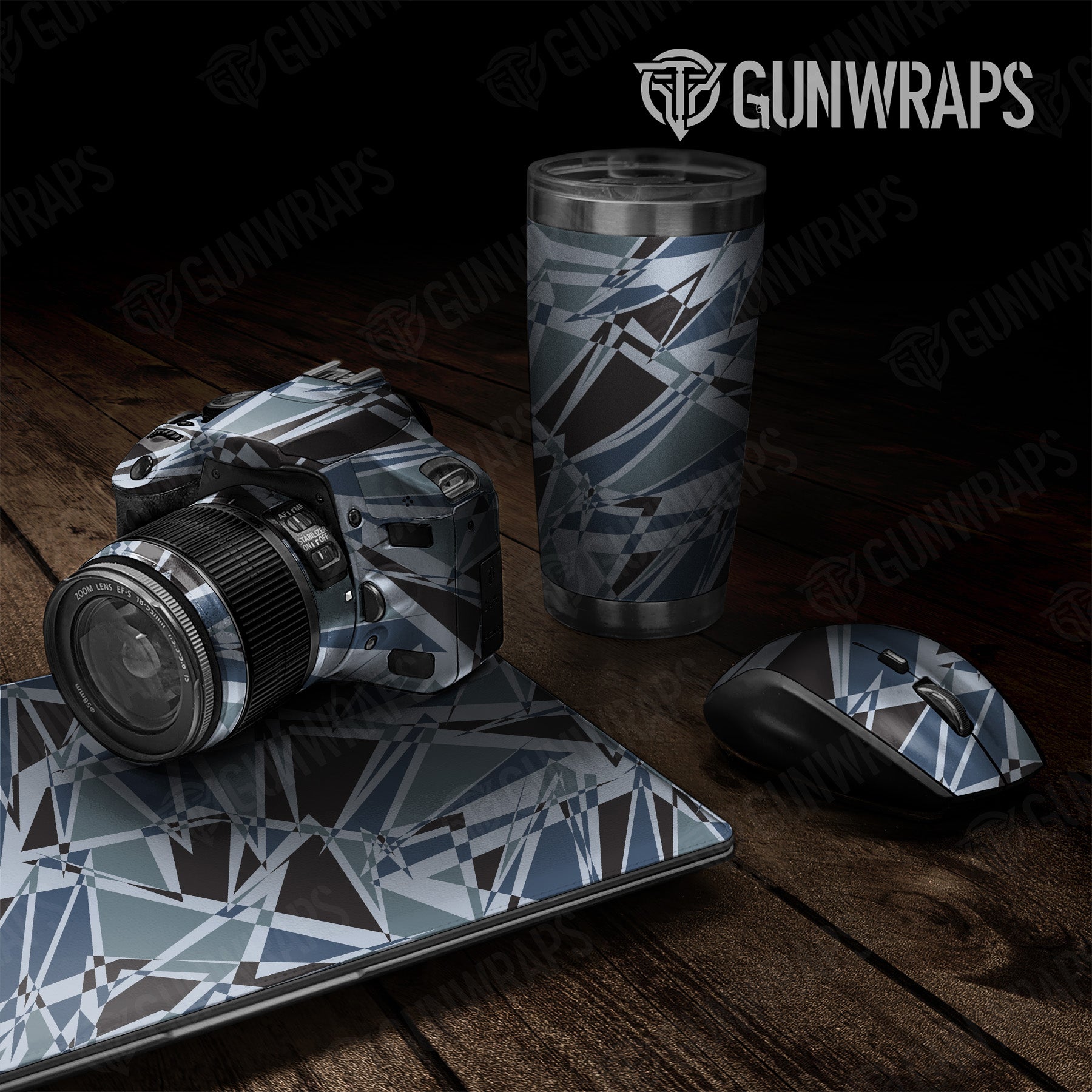 Sharp Navy Camo Universal Sheet 