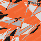 AR 15 Sharp Orange Tiger Camo Gun Skin Pattern