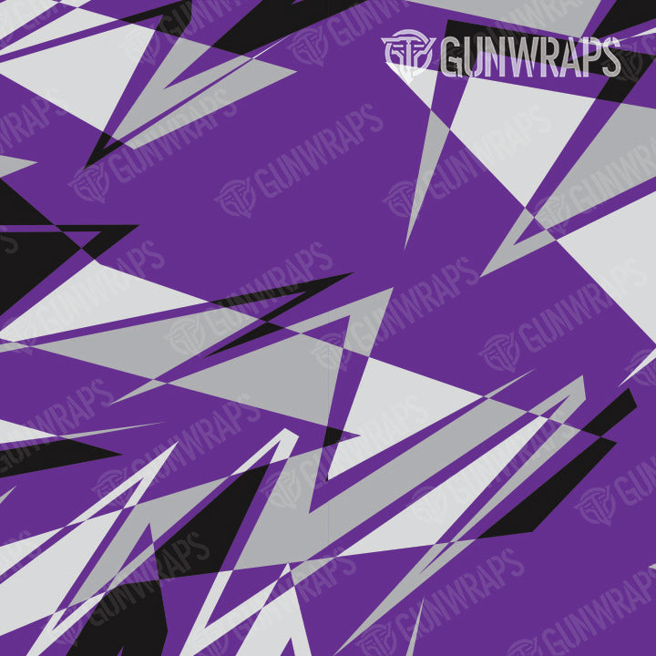 AR 15 Sharp Purple Tiger Camo Gun Skin Pattern