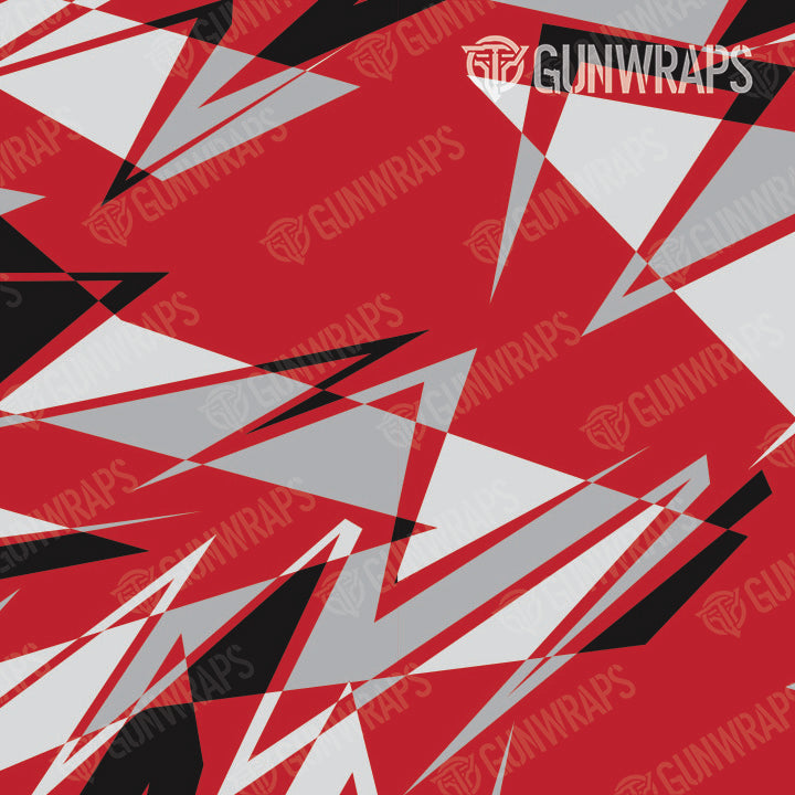 AR 15 Mag Sharp Red Tiger Camo Gun Skin Pattern