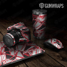 Sharp Red Tiger Camo Universal Sheet 