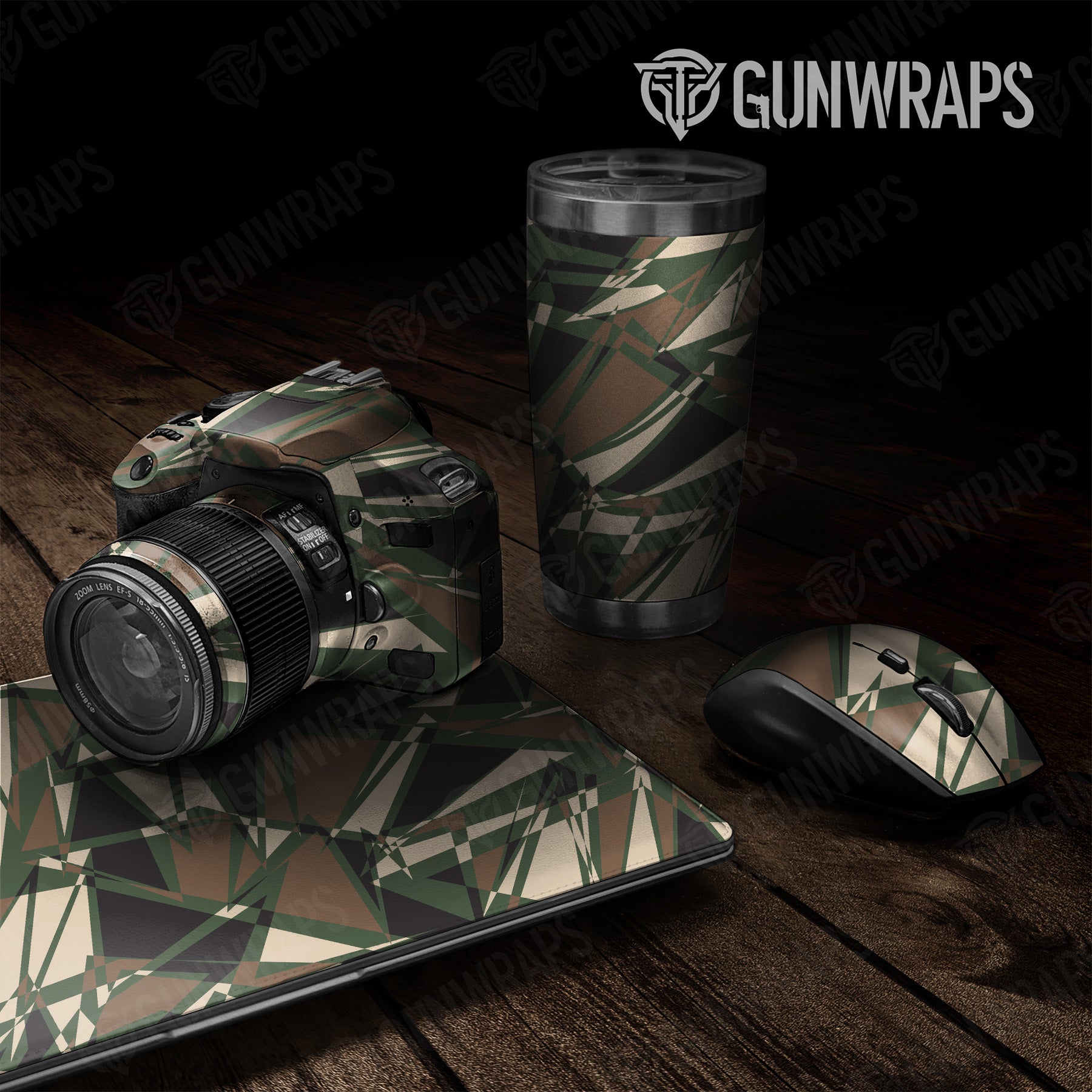 Sharp Woodland Camo Universal Sheet 