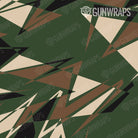 Rifle Sharp Woodland Camo Gun Skin Pattern