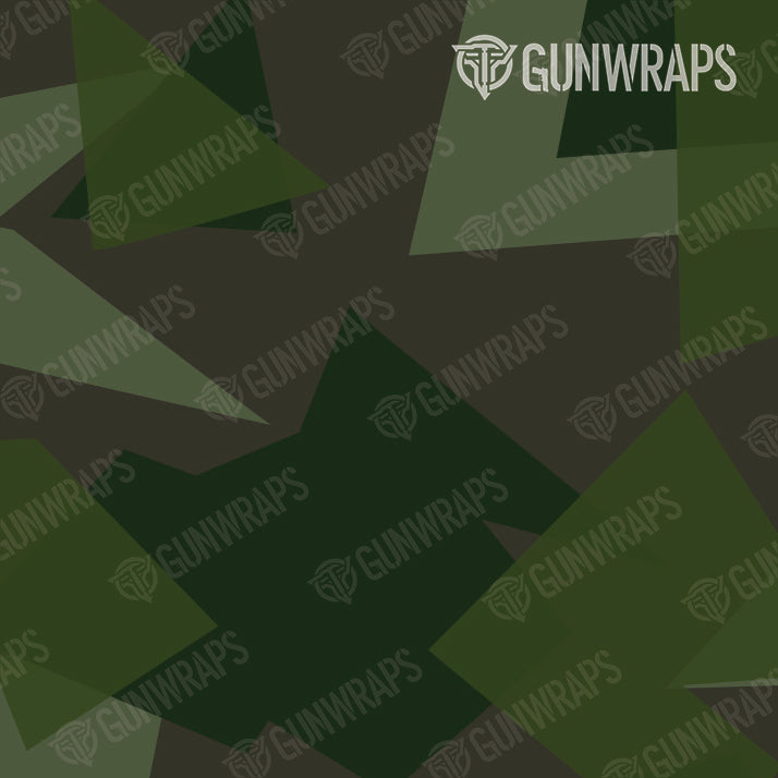 AK 47 Mag Shattered Army Dark Green Camo Gun Skin Pattern