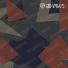 Scope Shattered Blue Copper Camo Gear Skin Pattern