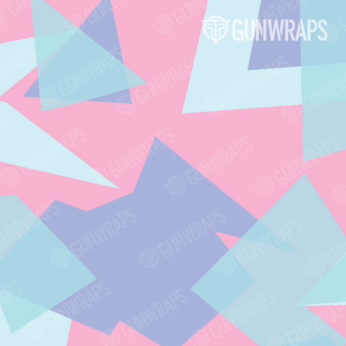 Tactical Shattered Cotton Candy Camo Gun Skin Pattern